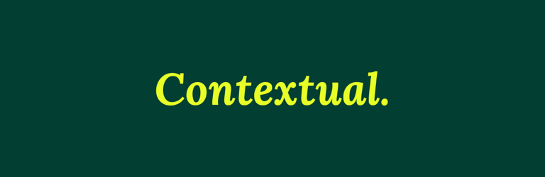 Contextual